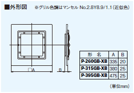 ʔO XbgCeA^Cv Cgx[W OH MITSUBISHI [P-315GB-XB] _NgpCpVXe