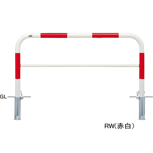 アーチ 交換用本体のみ φ60.5(t2.8)×W1500×H800mm カラー:白 [FAH