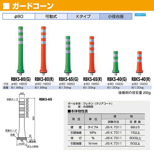 K[hR[ 80,a130~H400mm J[:O[ [RBKS-40(G)] T|[ 󒍐Yi LZs [1 [J[