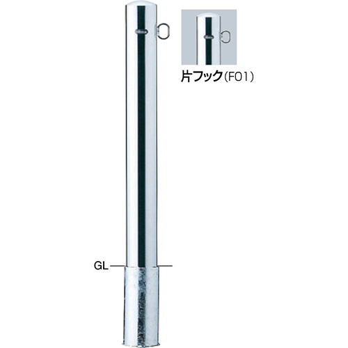 s[ Ԏ~ p{̂̂ 101.6(t2.0)~H850mm J[:XeX [PA-11S-F01HONTAI] T|[ 󒍐Yi LZs [1 [J[