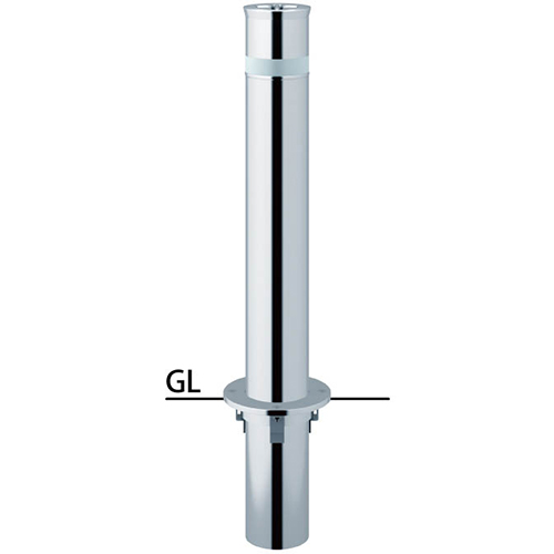 t^[ Ԏ~ 114.3(t2.5)~H700mm J[:XeX [LA-12U] T|[ 󒍐Yi LZs [1 [J[