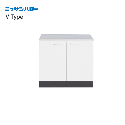 V-TYPE [V55-70G] 奥行550mm 大型ゴミ収納器付 ガス台 間口700