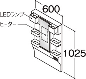 納期約2週間】洗面化粧台 QVシリーズ ハウステック housetec [QVM