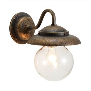 納期未定欠品中 真鍮 ブラケットランプ(泡入りガラス＆普通球)BR1771