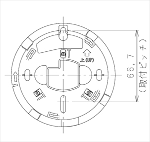 ニッタン(NITTAN) 住宅用火災警報器 けむタンちゃん [KRL-1B ] 煙式