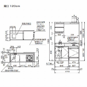 y[4TԁzNibv ~jLb` dCR^Cv [LK1200(F/G/H)(VNʒuR/L)P100VR] Ԍ1200 CErz[Xt ①ɗL