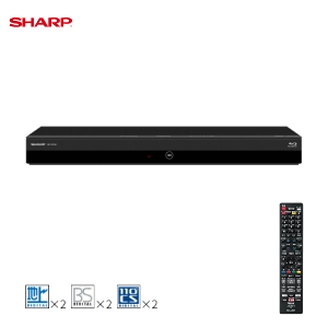 SHARP　AQUOS ブルーレイディスクレコーダー 2TB　2B-C20DW1　リモコンなし