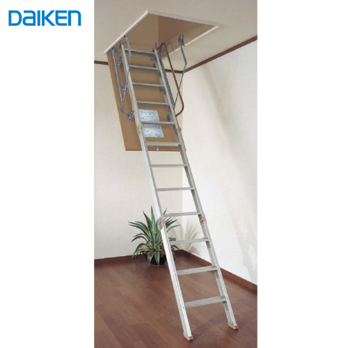 はしご スライドタラップ 大建 DAIKEN [CQ0336-2] 36型アルミ9尺用 2700mm 使用可能天井高 2500-2700mm 法人様限定  メーカー直送 大建 コンパネ屋 本店