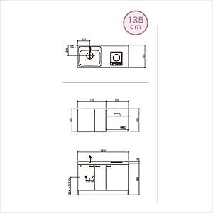 T䐻쏊 RpNgLb` |ύ [SC-1350STGWP2] Ԍ1350mm 2KXR(O) VOo[ [2Tԁ` [J[