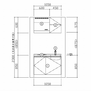 RpNgLb` Rpi nEXebN [ESK-D1051T-A-01q/k85HG L/P] I^ Ԍ105cm J 1KXR(PD-100H-B) [J[