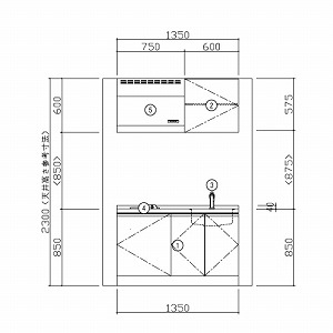 RpNgLb` Rpi nEXebN [ESK-D1352T-A-01q/k85HGB L/P] I^ Ԍ135cm J 2KXRO(ubN) [J[