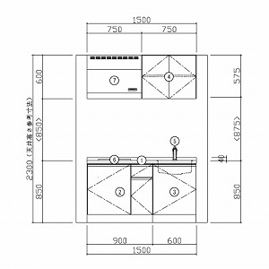 RpNgLb` Rpi nEXebN [ESK-D1502T-B-01q/k85HI2W ] I^ Ԍ150cm J 2IH 200V(zCg) [J[