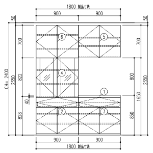 NV HI VGS Jbv{[h+JE^[v S3001 Ԍ180cm O[v1 1iot Jv