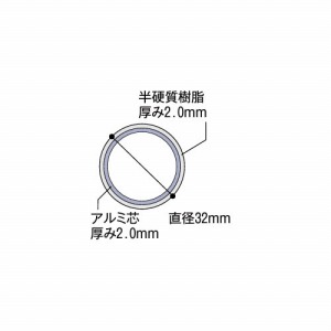 OEp肷 BAUHAUS 32A~肷_ fBvt 32~3000mm }cZ [DT-2] ؖMuE 4gz ԏn @ll [J[