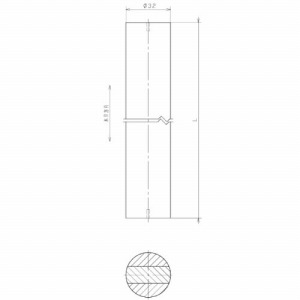 p肷 BAUHAUS 32OXۖ_ }cZ [BC-GD24] 32~4000mm DI[N ɂȂ 4gz ԏn @ll [J[