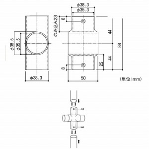 p肷 BAUHAUS ZNg 35NX }cZ [BD-25B] uE4gz ԏn @ll [J[