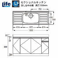 ZNViLb` LFV[Y Ct [LFNF-150] 䒆 s550 Ԍ1500 4mzs @ll  [J[