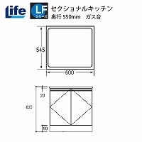 ZNViLb` LFV[Y Ct [LFGF-60] KX s550 Ԍ600 4mzs @ll  [J[