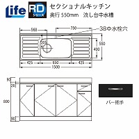 ZNViLb` RDV[Y Ct [RD-150] 䒆 s550 Ԍ1500 ^S~[t 4mzs @ll [J[