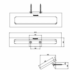 AE[m ^IO v~AV[Y pi\jbN Panasonic [CHDA62B] ubN 210~63mm iȎ