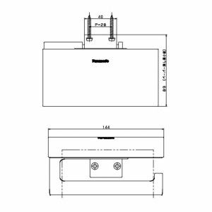 AE[m y[p[z_[ v~AV[Y pi\jbN Panasonic [CHDA61B] ubN 144~109mm iȎ