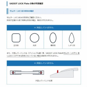 X}[gbN SADIOT LOCK2 Plate TfBIbNv[g ubN [SADIOTLOCK2Plate-BK] Jsv tOK ~lxA~c~ [J[