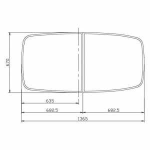 VXeoX Ct^ 2g 40402745 ^JX^_[h [MT-16W] s670mm~1365mm GtF G[h ~[i Lт̔XeX