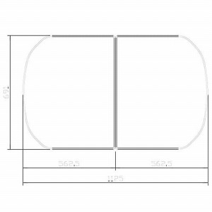 VXeoX Ct^ 2g fMdl 41627697 ^JX^_[h [MPLH-12WN2T] s691mm~1125mm G[hS1216TCY tt^