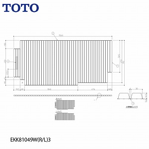 Ct^ Vc^[CW(R/L) TOTO [EKK81049W(R/L)3] oX C