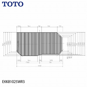 Ct^ Vb^[CW 1650p TOTO [EKK81025WR3] oX C