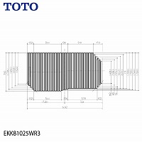 Ct^ Vb^[CW 1650p TOTO [EKK81025WR3] oX C